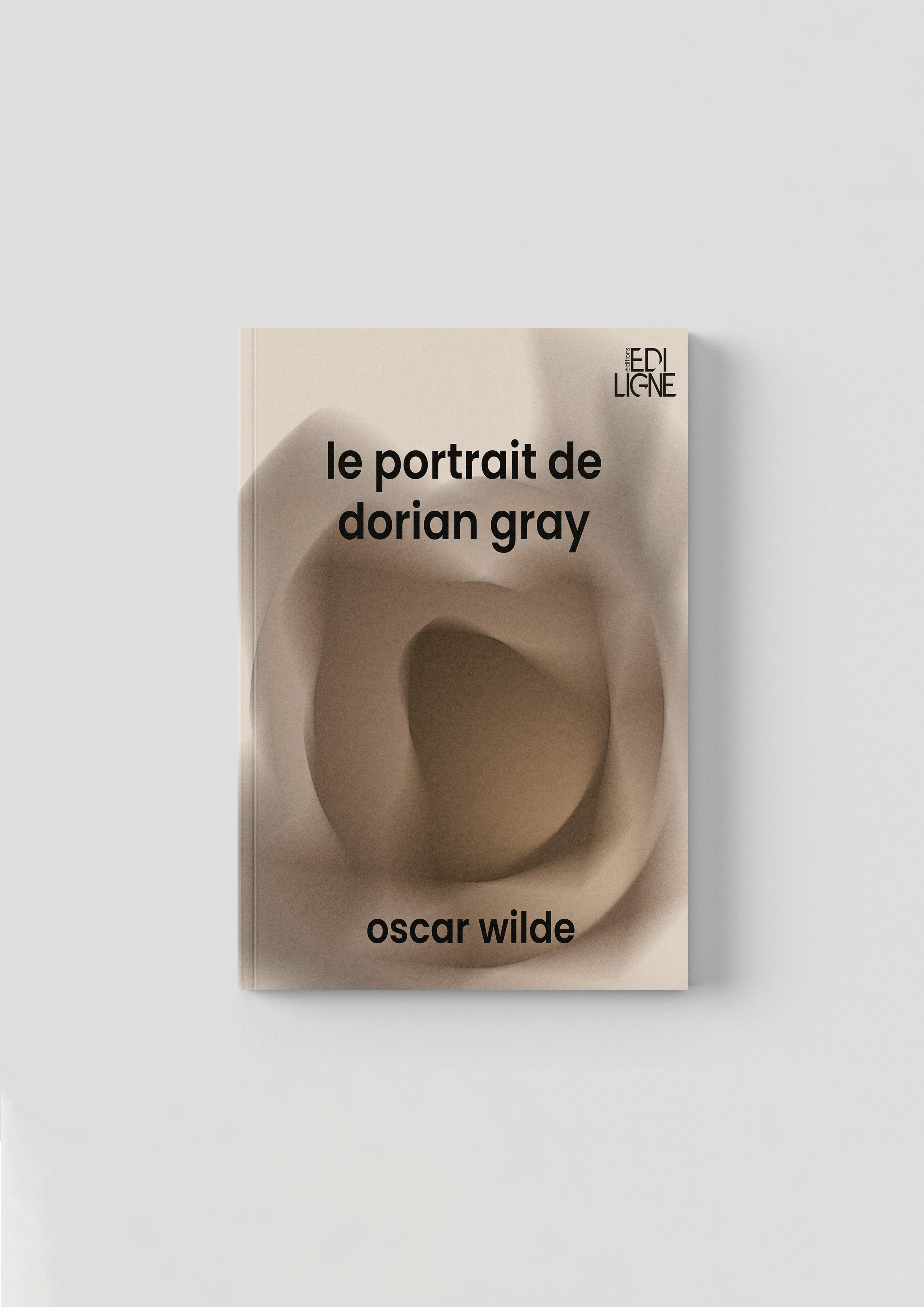 Création d'une couverture abstraite à l'occasion d'une edition spécial du 'Portrait de Dorian Gray' de Oscar Wilde.